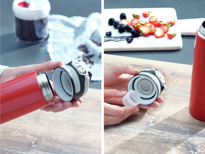 Termostops Flip 600ml punane - Image 3
