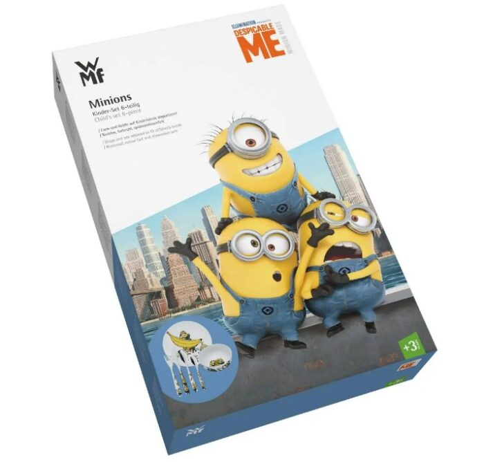 Laste söögitarvikute komplekt Minions 6-osaline - Image 5