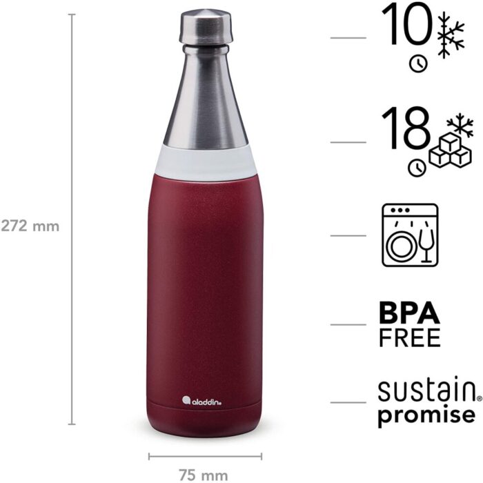 Joogipudel Fresco red 600ml - Image 2