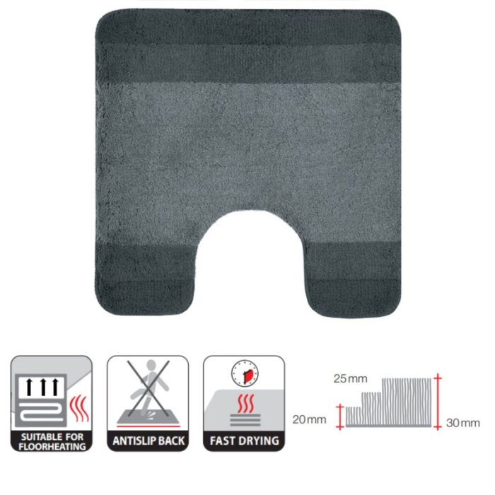 Vaip Balance Wc-poti esine 55x55 hall Spirella - Image 2