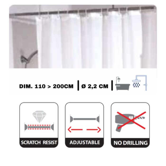 Roostevaba dušikardinapuu 110-200cm MSV - Image 2