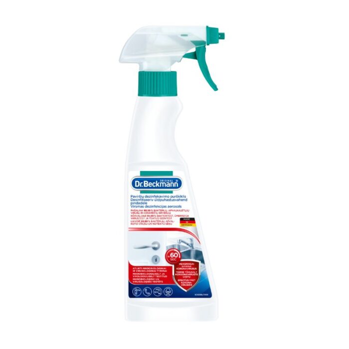 Desinfitseerimisvahend pindadele 250ml Dr.Beckmann