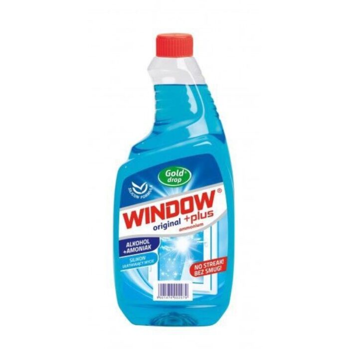 Klaasipesuvedeliku täide Window+ Gold Drop 750ml