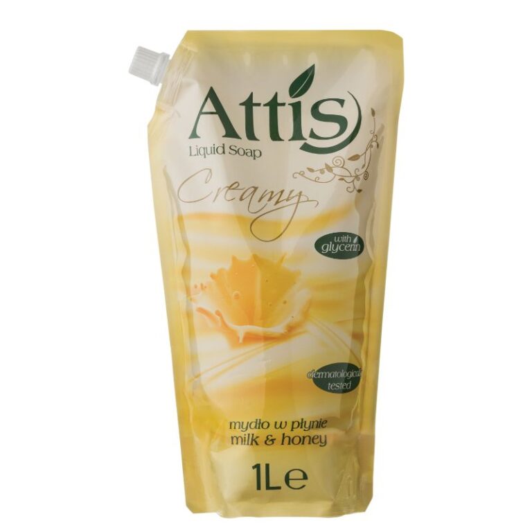 Vedelseep täitepakend Attis Milk&Honey 1l
