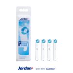 Elektrilise hambaharja vahetushari White 4-pakk