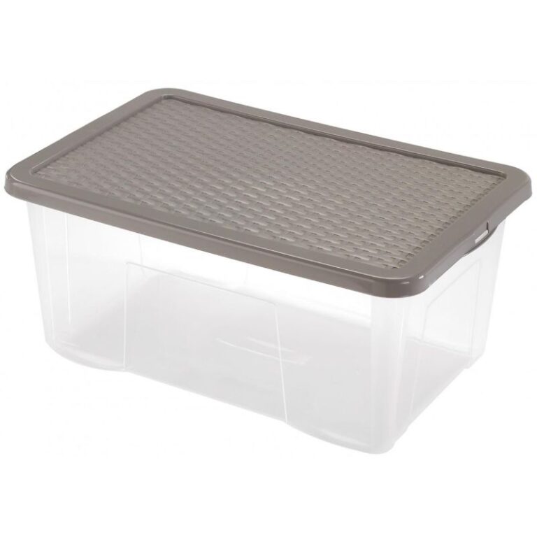 Hoiukast R-Box 50l, mustriga