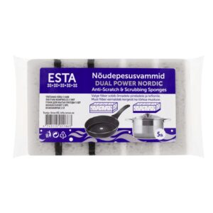 Nõudepesusvammid Dual Power Nordic väike Esta 5tk