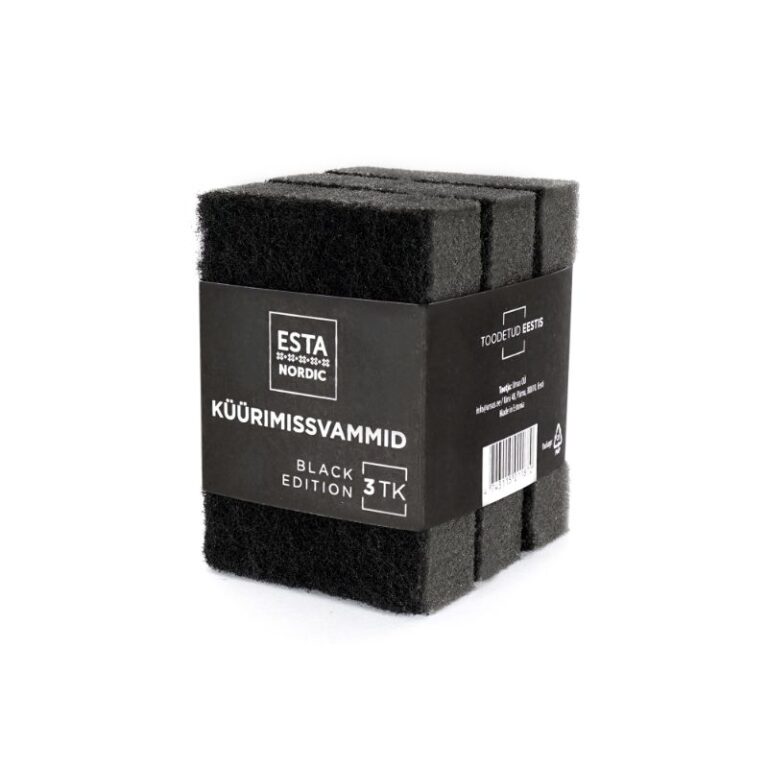 Küürimissvammid Nordic Black Edition Esta 3tk