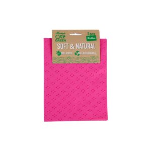 Puhastuslapid Soft Natural Go Green 3tk