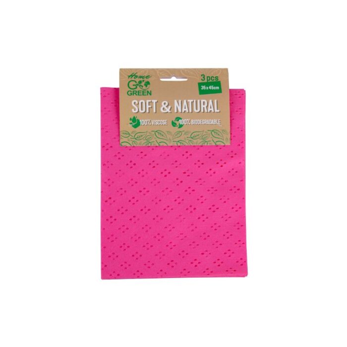 Puhastuslapid Soft Natural Go Green 3tk
