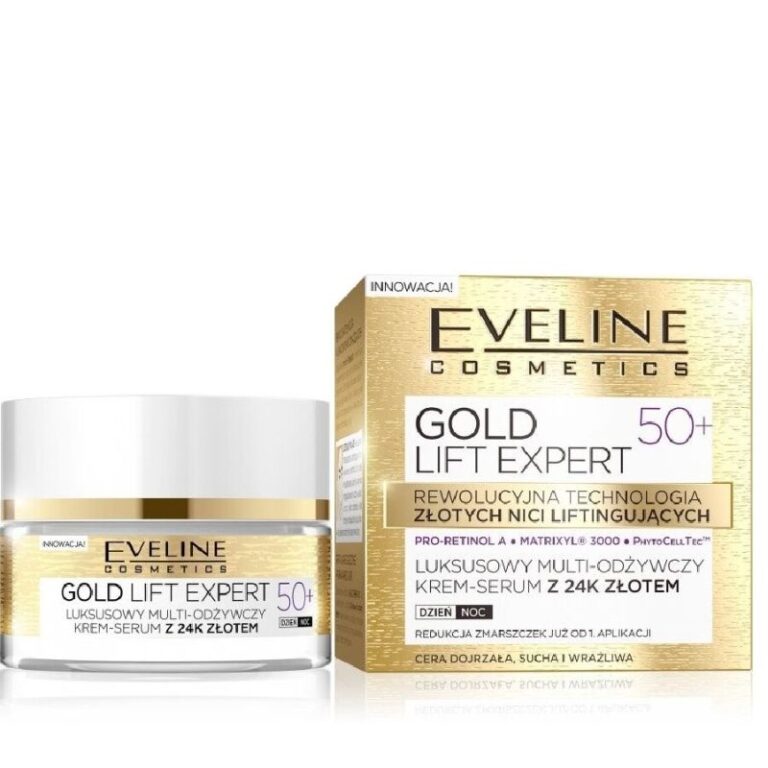 Gold Lift Expert päeva- ja öökreem 50+