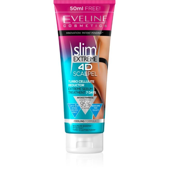 Slim Extreme 4D jahutav tselluliidivastaneseerum Eveline 250ml