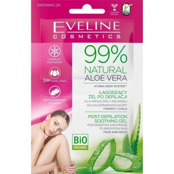 99% Aloe Vera Depileerimisjärgne geel 2x5ml