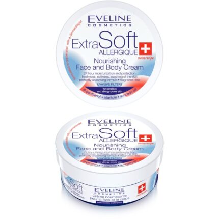 Extra Soft allergilisele ja tundlikule nahale näo-ja kehakreem eveline