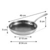 Praepann SteelCraft 24cm - Image 2
