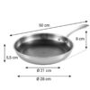 Praepann SteelCraft 28cm - Image 2