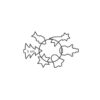 Piparkoogivormid Delicia 6tk Tescoma - Image 2