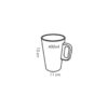 Café Latte kruus Gustito - Image 2
