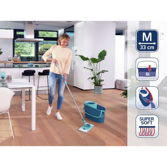 Põrandapesukomplekt CLEAN TWIST M Ergo MicroDuo koos puhastusvedelik Power Cleaner 1l - Image 5
