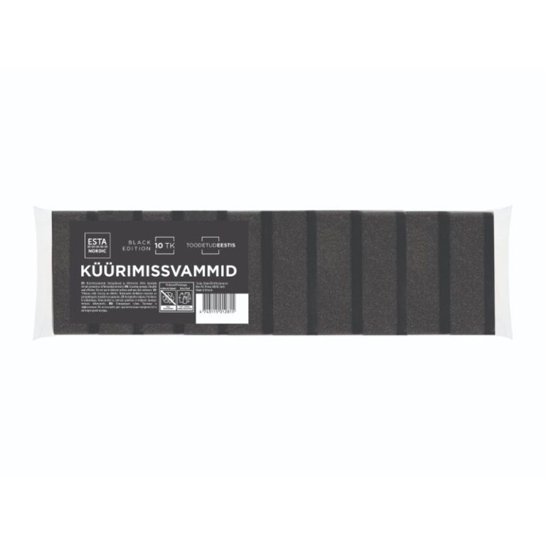 Küürimissvammid Nordic Black Edition Esta 10tk