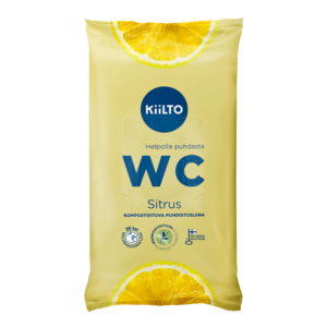 Kiilto WC-puhastuslapp Tsitrus