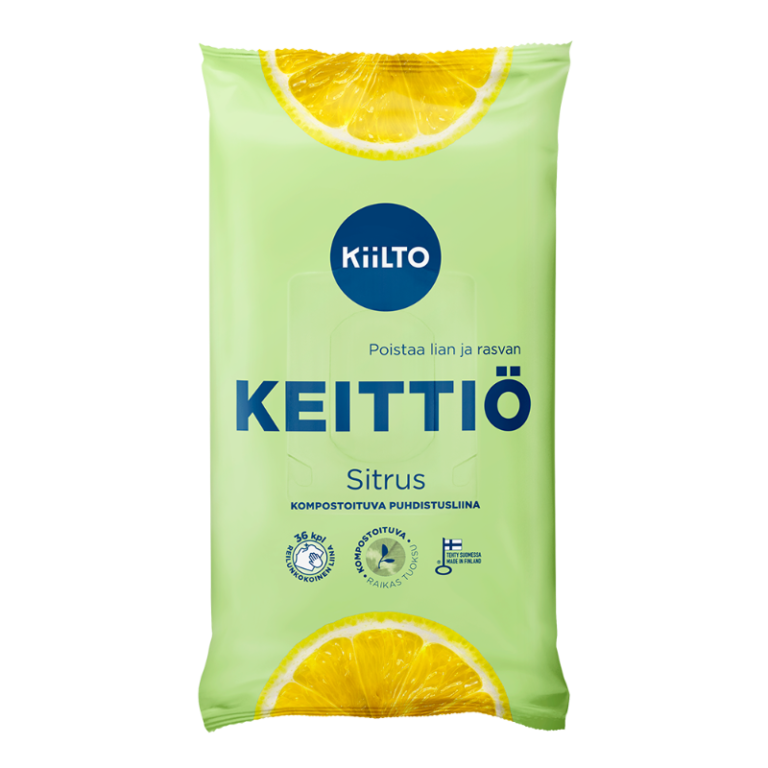 Kiilto Keittiö puhastuslapp Tsitrus