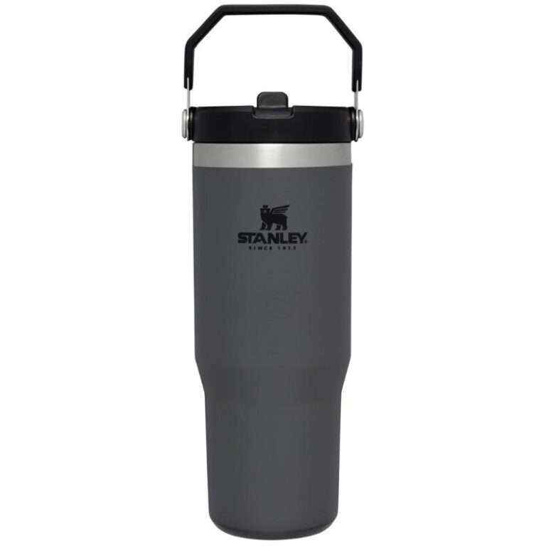 Joogipudel IceFlow Flip Straw 0,89L Charcoal Stanley