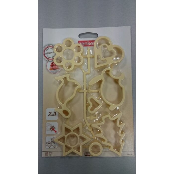 Küpsise-piparkoogivorm plastik 8tk - Image 2