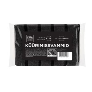 Küürimissvammid Nordic Black Edition Esta 5tk