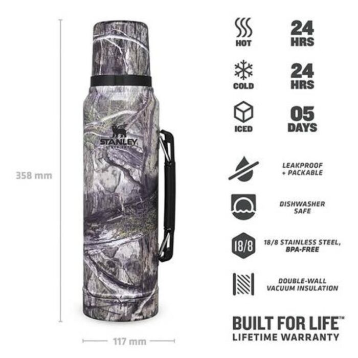 Vaakumtermos Classic 1l, Country DNA Mossy OAK