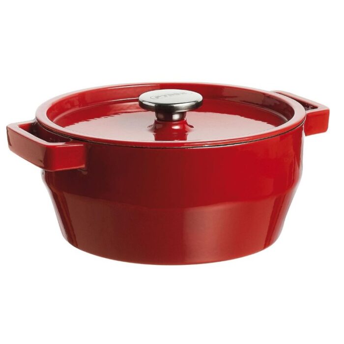 Ümar malmpott 2,2l/d.20cm, punane - Image 1