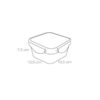 Toidukarp Freshbox kandiline 0,7l - Image 2