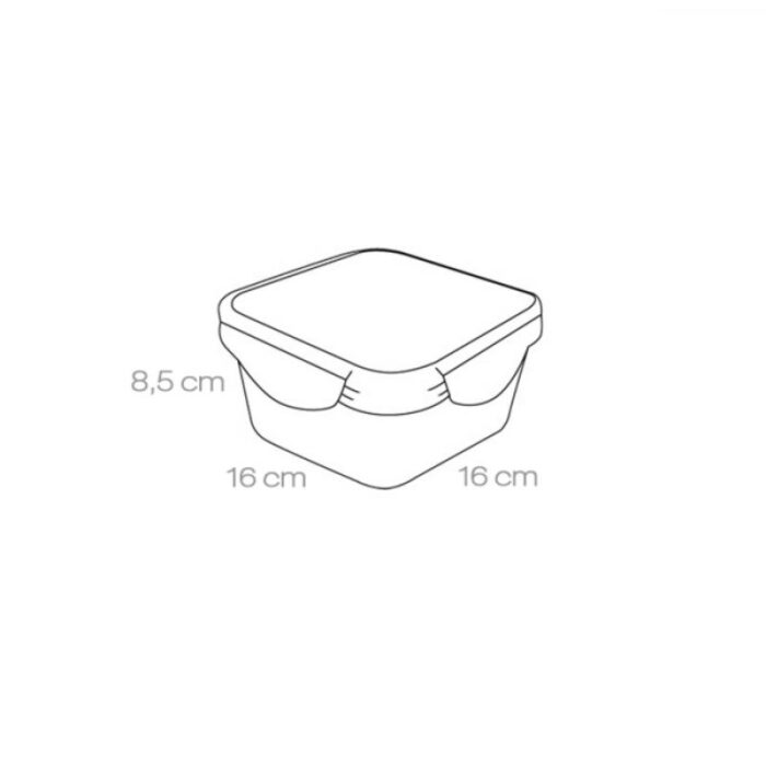 Toidukarp Freshbox kandiline 1,2l - Image 2