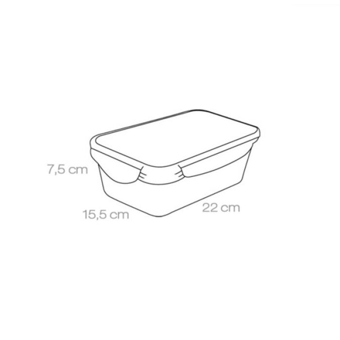 Toidukarp Freshbox piklik 1,5l - Image 2