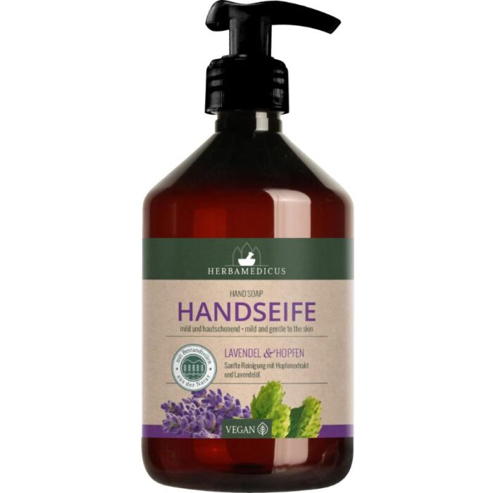 Vedelseep Lavendel&Humal Herbamedicus 500ml