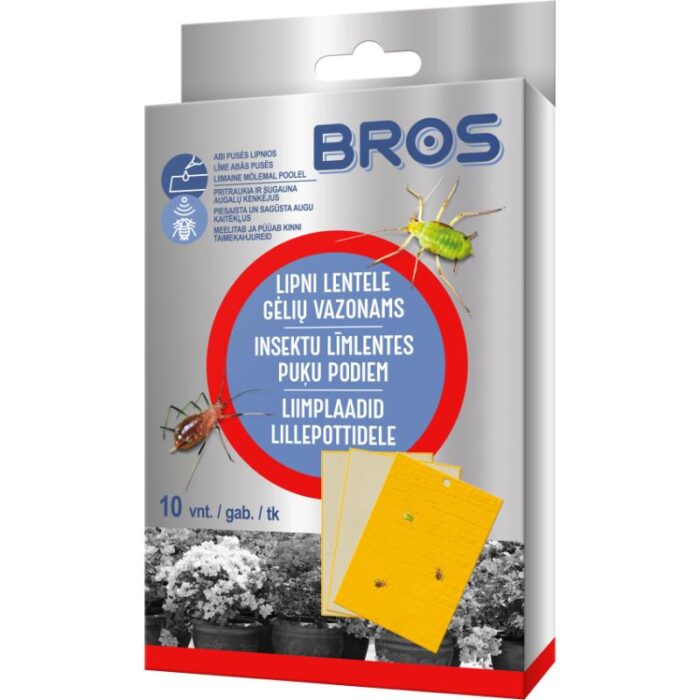 Liimpüünis lillepotile Bros