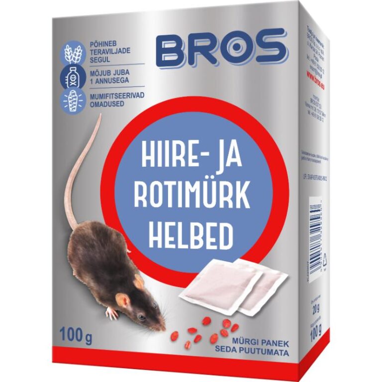 Hiire- ja rotimürk helbed Bros