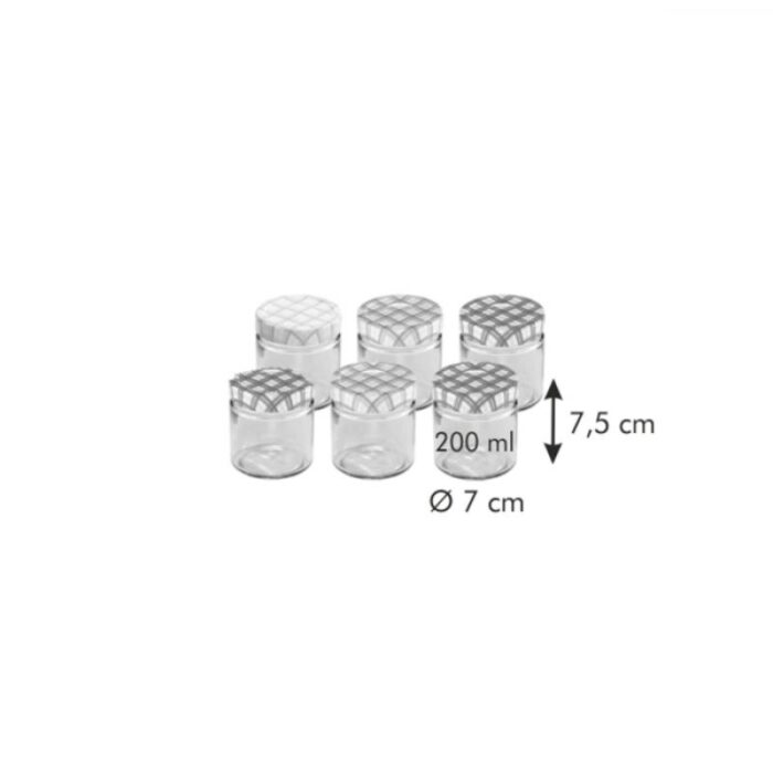 Säilituspurgid Della Casa 200ml, 6tk - Image 2