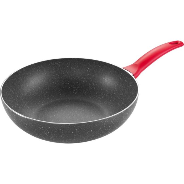 Vokkpann Manico Rosso 28cm - Image 1