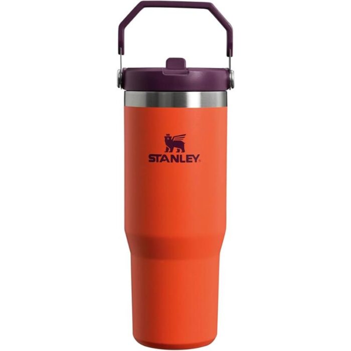 Joogipudel IceFlow Flip Straw 0,89L Tigerlily Stanley