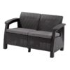Aiadiivan Corfu, Loveseat 2-ne, grafiit