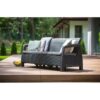 Aiadiivan Corfu, Loveseat 3-ne, grafiit Keter - Image 3
