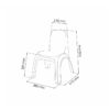 Lastetool 43x39x53cm, roheline Keter