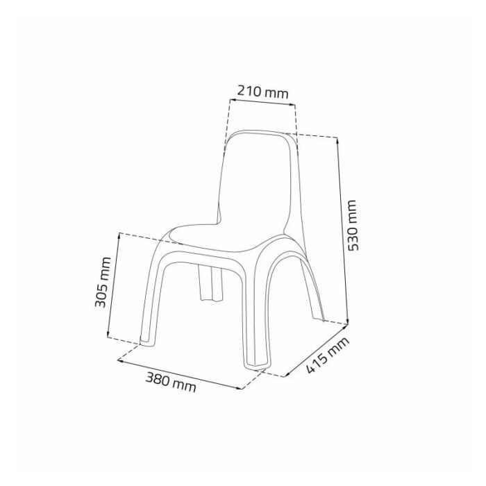Lastetool 43x39x53cm, roheline Keter