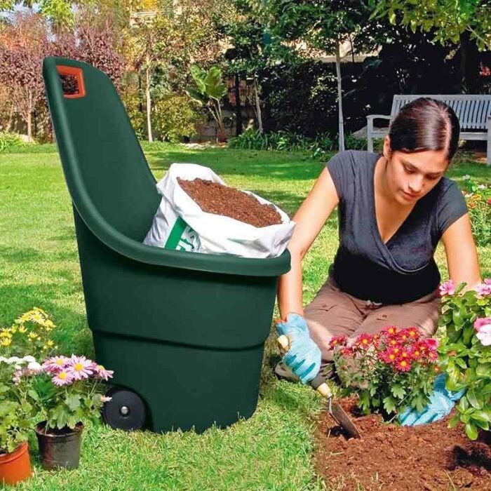 Aiakäru Easy Go 55l, tumeroheline - Image 3