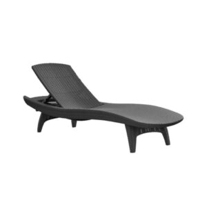 Lamamistool Pacific 197x75x40cm, grafiit