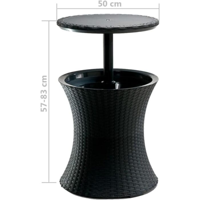 Aiabaar Cool Bar rattan, grafiit - Image 6
