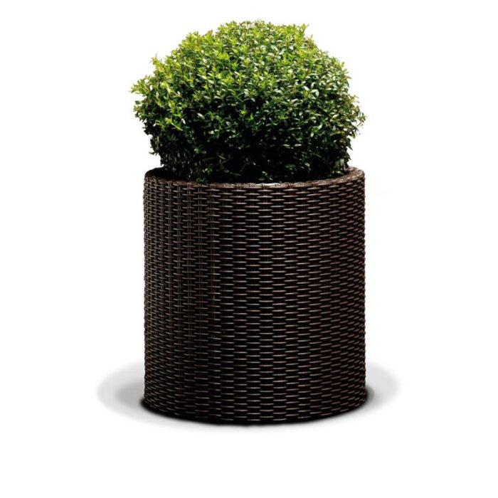 Lillepott Cylinder S pruun - Image 2
