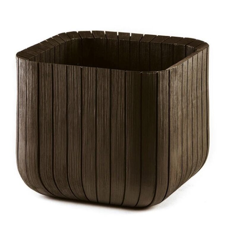 Lillekast Cube L pruun Keter