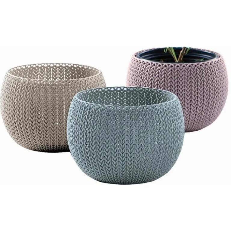 Lillepottide komplekt 3tk Cozy